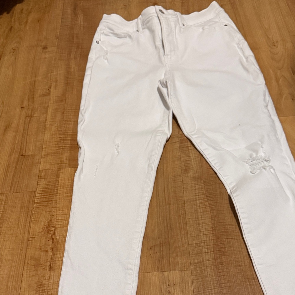 Express White Denim Jeans